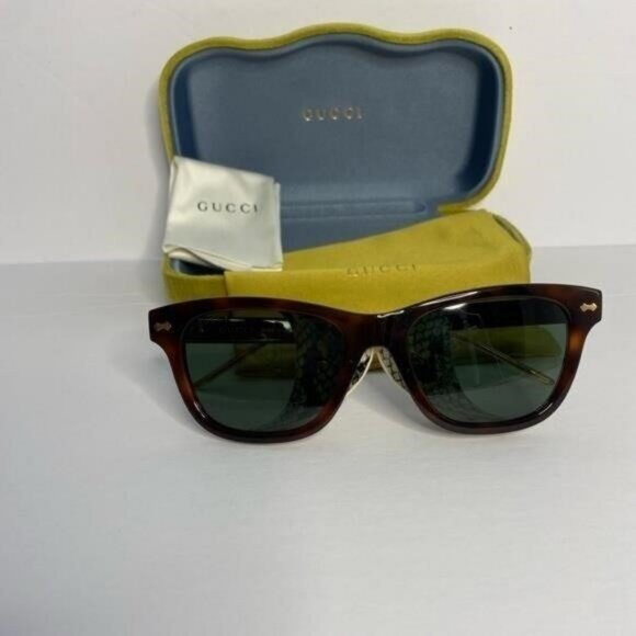 New Auth - GG0671S Sunglasses by Gucci™ Shape: Rectangle, Material: Acetate, - Picture 11 of 12